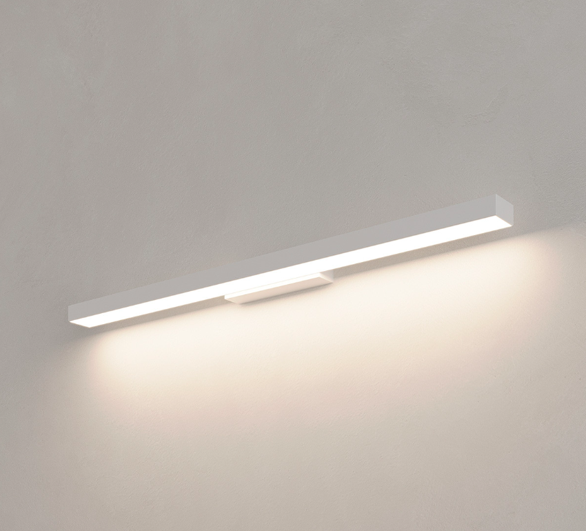 Łazienkowy kinkiet Aqua LED CCT IP44 - 66 cm - biały