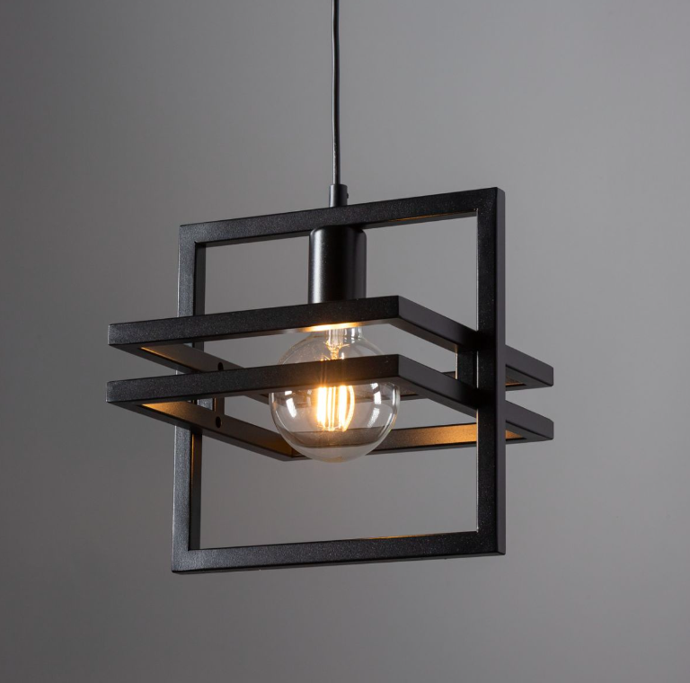 Nowoczesna lampa wisząca HexaBlock - loft