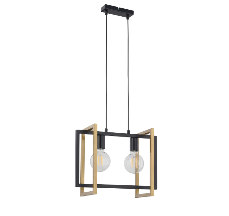 Nowoczesna lampa wisząca LoftBlock 2 - industrialna