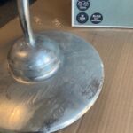 OUTLET z wadą galwanizacyjną - Srebrny kinkiet zewnętrzny Luxembourg IP54 - 28