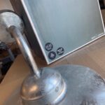 OUTLET z wadą galwanizacyjną - Srebrny kinkiet zewnętrzny Luxembourg IP54 - 27