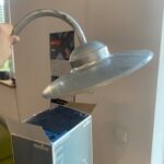 OUTLET z wadą galwanizacyjną - Srebrny kinkiet zewnętrzny Luxembourg IP54 - 26