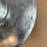 OUTLET z wadą galwanizacyjną - Srebrny kinkiet zewnętrzny Luxembourg IP54 - 15