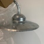 OUTLET z wadą galwanizacyjną - Srebrny kinkiet zewnętrzny Luxembourg IP54 - 12