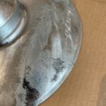 OUTLET z wadą galwanizacyjną - Srebrny kinkiet zewnętrzny Luxembourg IP54 - 10