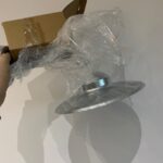 OUTLET z wadą galwanizacyjną - Srebrny kinkiet zewnętrzny Luxembourg IP54 - 7