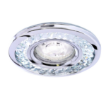 Oczko sufitowe glamour do zabudowy LED SMD + GU10