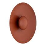 Płaski kinkiet na korytarz Bolton LED - ceglasty