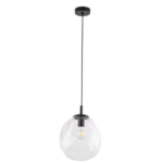 Szklana bezbarwna lampa wisząca SOL mini - TK Lighting