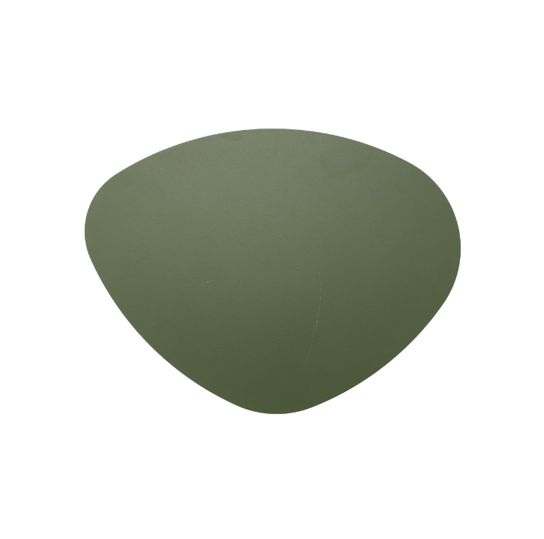 Zielony ozdobny kinkiet Stone - światło odbite