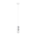 Dyskretna lampa wisząca StoneBall - 2 betonowe kulki
