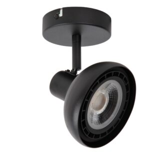 Nowoczesny spot reflektor Sensas - czarny