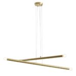 Złota lampa wisząca Tubo 4 Aldex żarówki 12271_1_1029