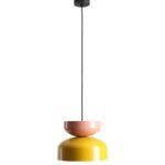 różowo żołta lampa wisząca tula Aldex 12125_1_863