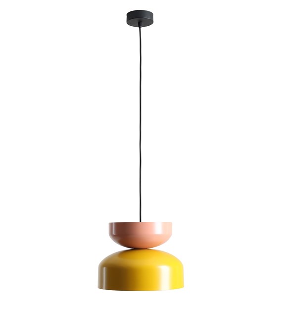 różowo żołta lampa wisząca tula Aldex 12125_1_863