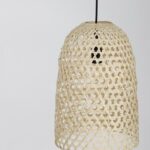 Bambusowa lampa wisząca Nayora 30