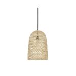 Bambusowa lampa wisząca Nayora 30 - naturalna