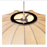 Biała lampa wisząca Silk V-shape 45