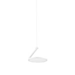 Biała ruchoma lampa wisząca Eclipto - płaska LED 14W