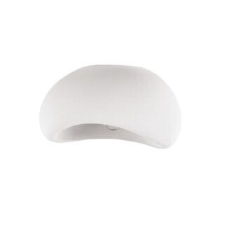 Biały plafon Cluora 40 - chropowata powierzchnia