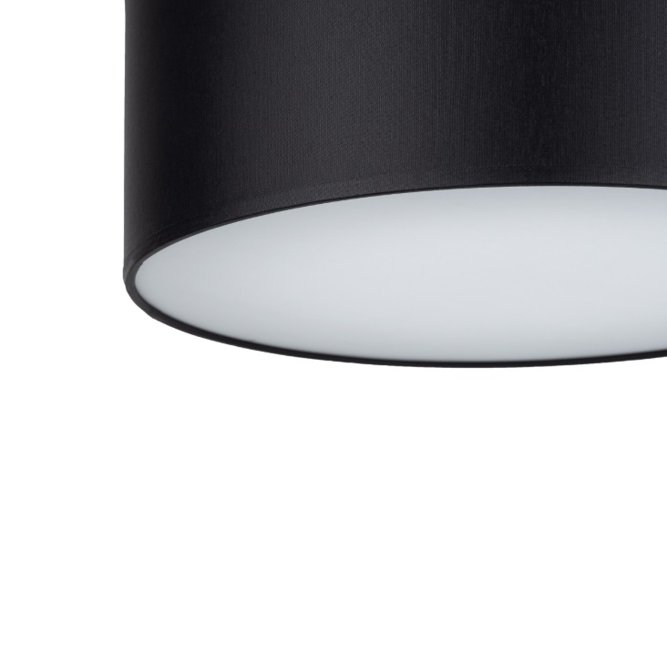 Czarna lampa Rondo 40