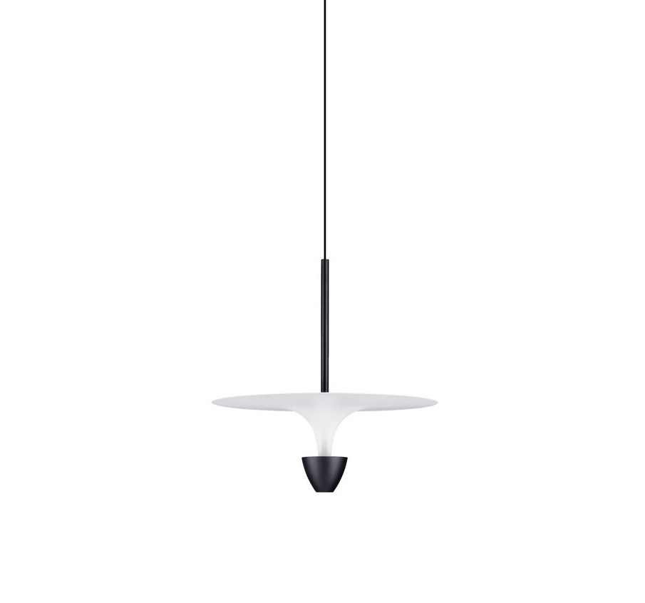 Czarna lampa wisząca Taliana 34 - nowoczesna LED