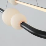 Czarna lampa wisząca Xalume LED