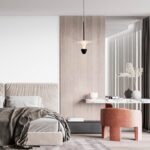 Designerska lampa wisząca do sypialni Taliana 26 - LED 11W