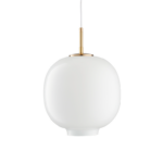 Elegancka lampa wisząca Boni - złote detale