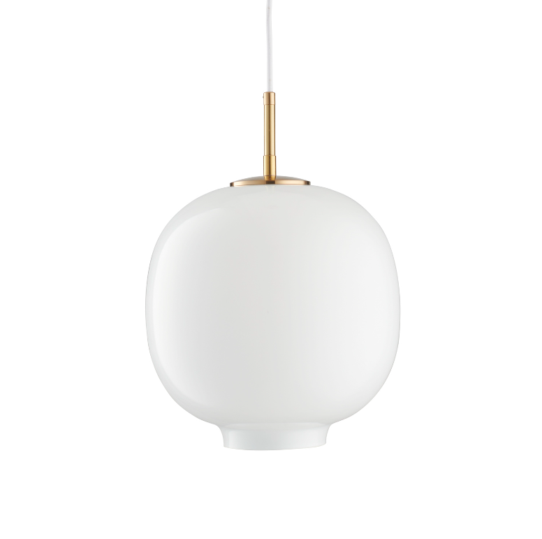 Elegancka lampa wisząca Boni - złote detale