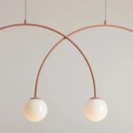 Lampa wisząca Una 4 L - terracotta - 1