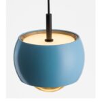Niebieska lampa wisząca Softlin