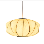Nowoczesna lampa wisząca Silk V-shape 45 - biała