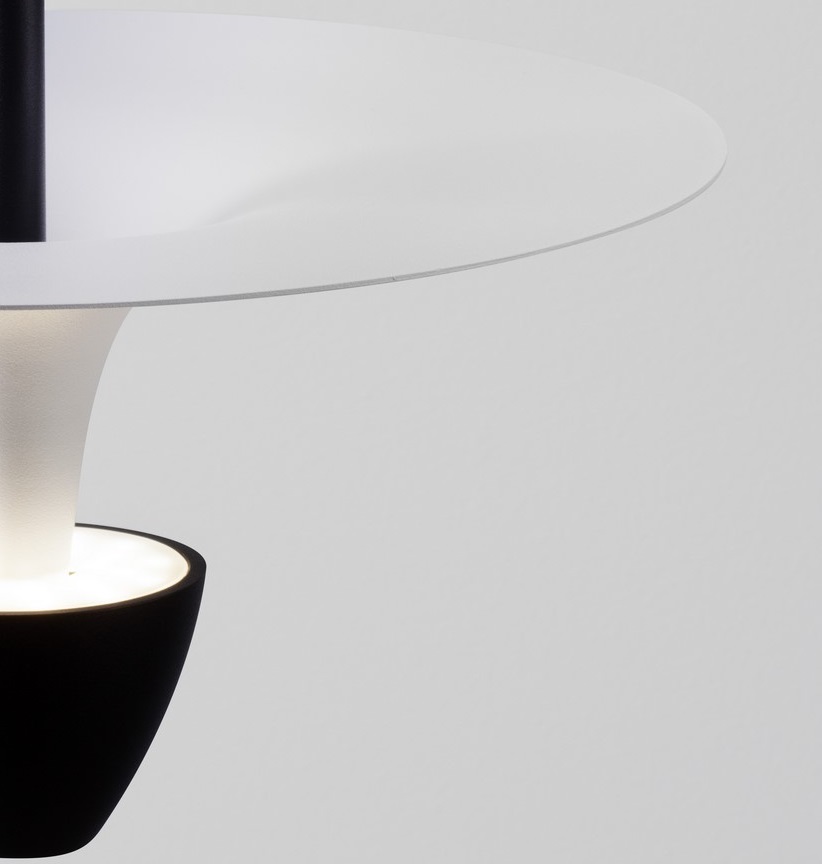 Nowoczesna lampa wisząca Taliana 26 LED - klosz