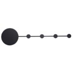 Nowoczesny kinkiet LED Clex - czarny 105cm