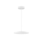 Płaska lampa wisząca Neru LED - biały mat