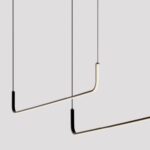 Podłużna lampa wisząca Lineform 2 LED