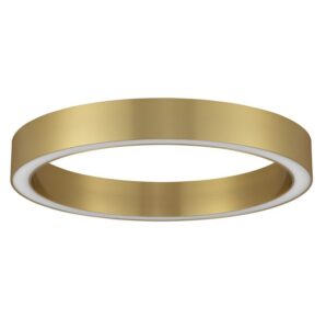 Złoty plafon sufitowy Tovia 60 - ring LED