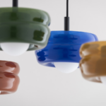 lampy wiszące Tevo Argon szklane okrągle abazury biale klosze kule