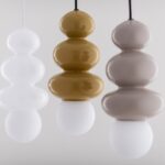 Lampy wiszące w stylu retro kulkami ozdobnymi Orlando Plus Argon