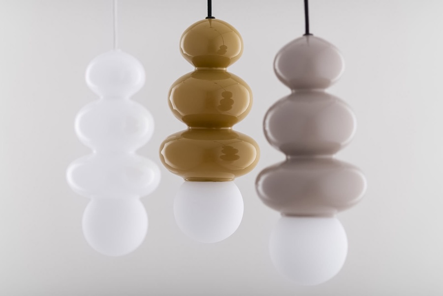 Lampy wiszące w stylu retro kulkami ozdobnymi Orlando Plus Argon