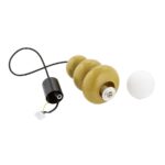 Musztardowa lampa kulka Orlando Plus Argon