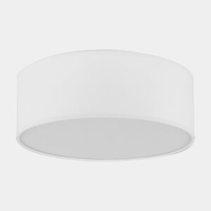 Biały plafon sufitowy - lampa okrągła Rondo - 4 żarówki