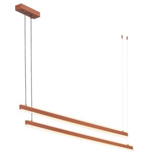 Czerwona lampa wisząca Miami 2 120cm - różne konfiguracje