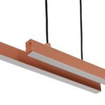 podwójna podłużna czerwona lampa patyki Miami Argon