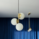 zlota lampa wisząca lilly nordlux