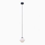 Lampa wisząca Filo Milky L 14 - biały kaskadowy klosz