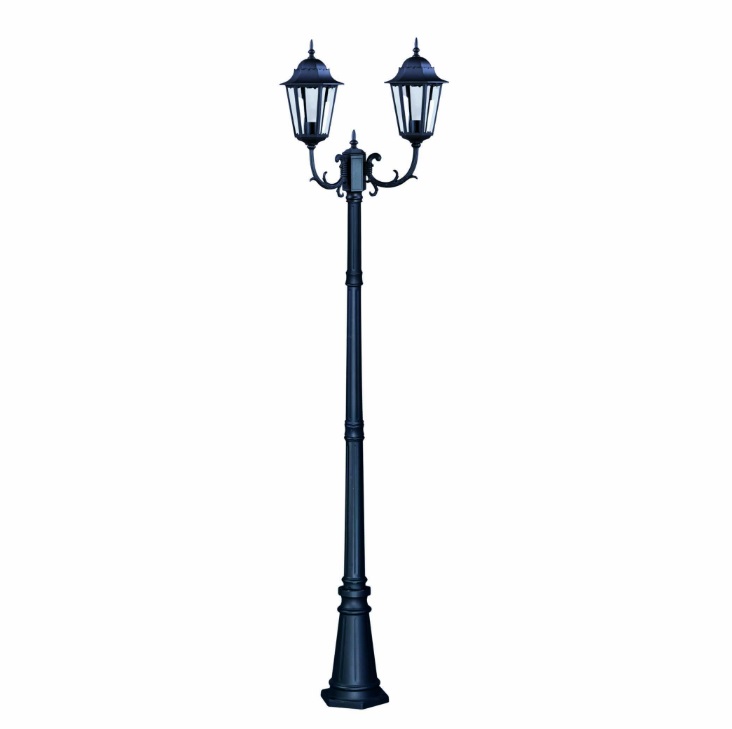 Klasyczna lampa uliczna Lozana 2 - 243cm