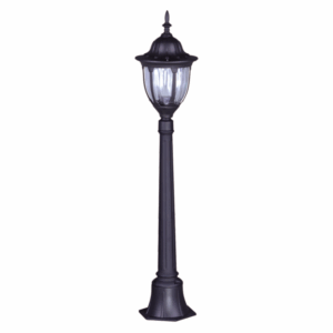 Klasyczny słupek ogrodowy Vasco 110cm - czarny IP44