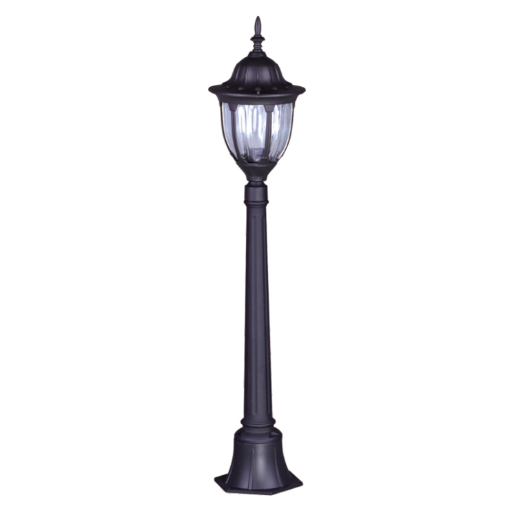 Klasyczny słupek ogrodowy Vasco 110cm - czarny IP44